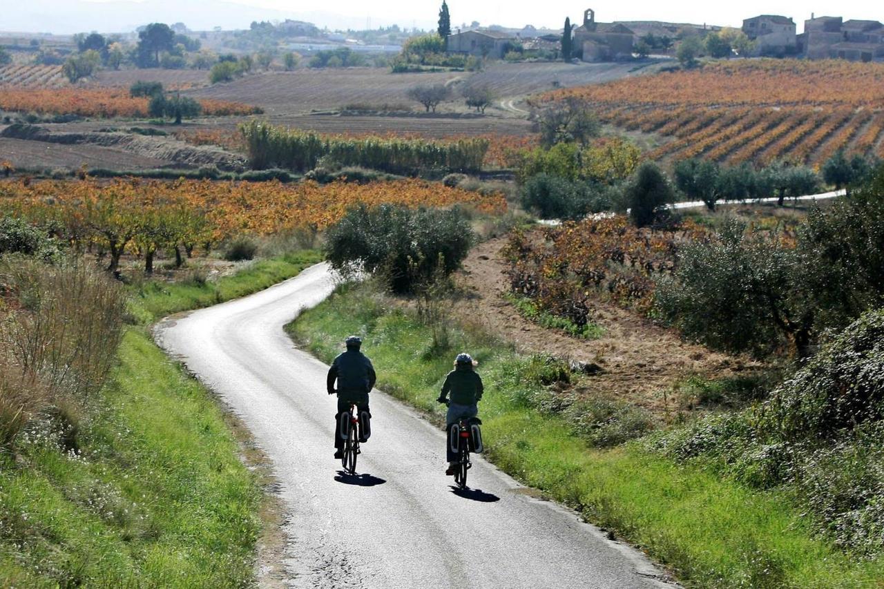 Hotel Rural Cal Ruget Vilobi Del Penedes Екстериор снимка